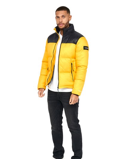 Duck and Cover Mens Synmax 2 Quilted Jacket - Yellow product