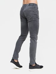 Mens Tranfold Slim Jeans (Pack of 2) - Gray/Tinted Blue
