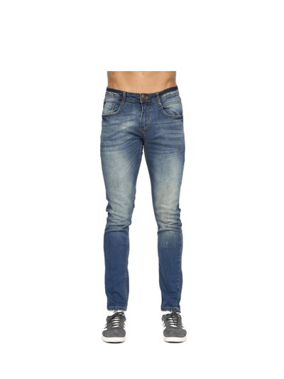 Duck and Cover Mens Tranfold Slim Jeans - Tinted Blue product