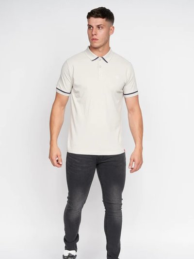 Duck and Cover Mens Trippere Polo Shirt - Off White product