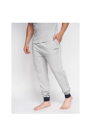 Mens Vianney Pajama Set - Grey Marl