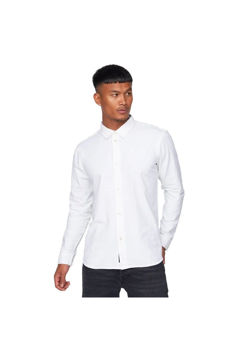 Mens Yuknow Shirt - White - White