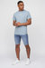 Mens Zeki Shorts - Stone Wash - Stone Wash