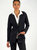 Lux Long Blazer - The Park - Black