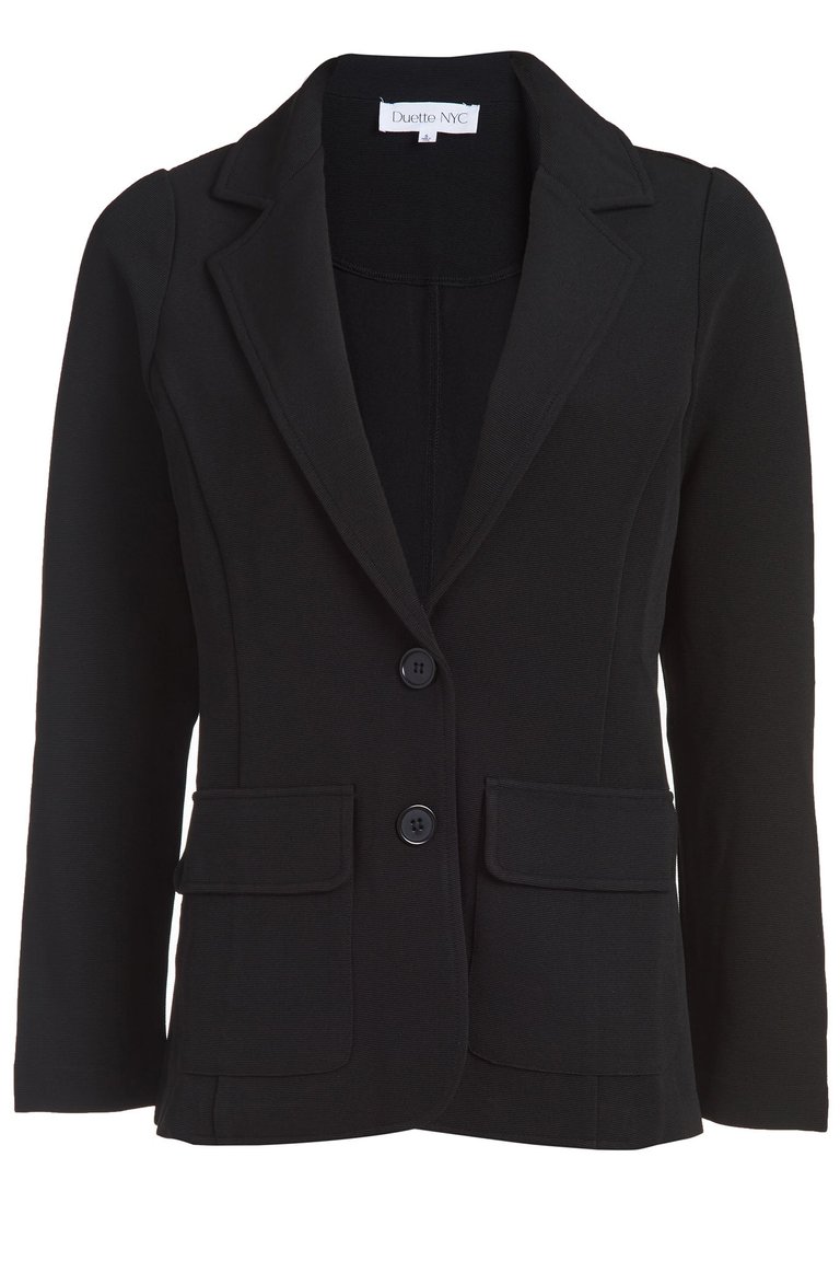 The Greenwich 24/7 Stretch Blazer - Recycled materials - Black