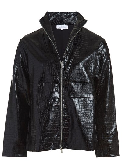 DuetteNYC Vegan Leather Embossed Jacket - The Laight product