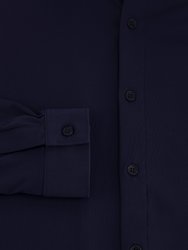 Men's Performance Dress Shirt - Navy Blue