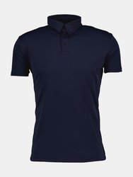 Men's Performance Polo Shirt - Navy Blue - Navy Blue