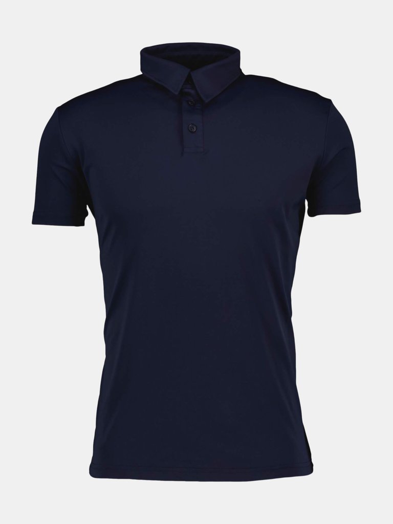 Men's Performance Polo Shirt - Navy Blue - Navy Blue