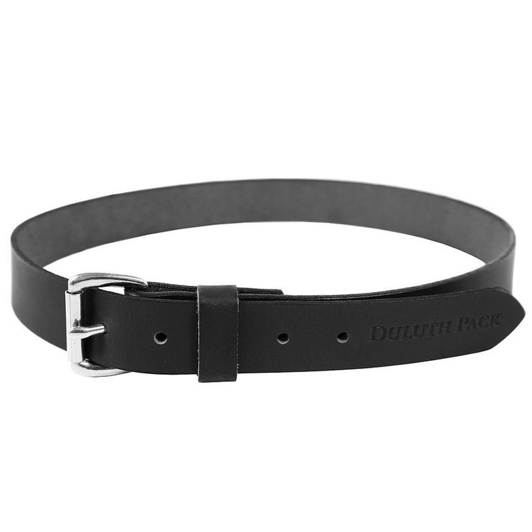 Duluth Pack Leather Belt 1.25 inch - Black
