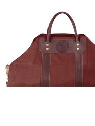 Log Carrier - Burgundy