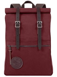 Roll-Top Scout Pack - Burgundy