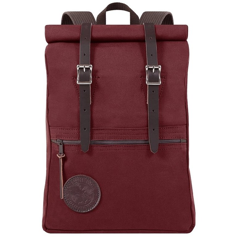 Roll-Top Scout Pack - Burgundy