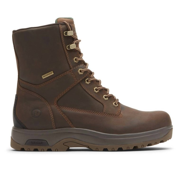 Men's 8000Works 8" 400G Insulated Boot - 4E/extra Wide Width In Brown