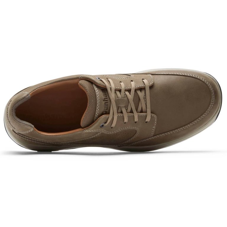 Men's Blucher Casual Shoe In Breen Nubuck