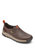 Men's Glastonbury Slip On Sneaker - 4E/Extra Wide In Brown Leather/Suede - Brown Leather/Suede