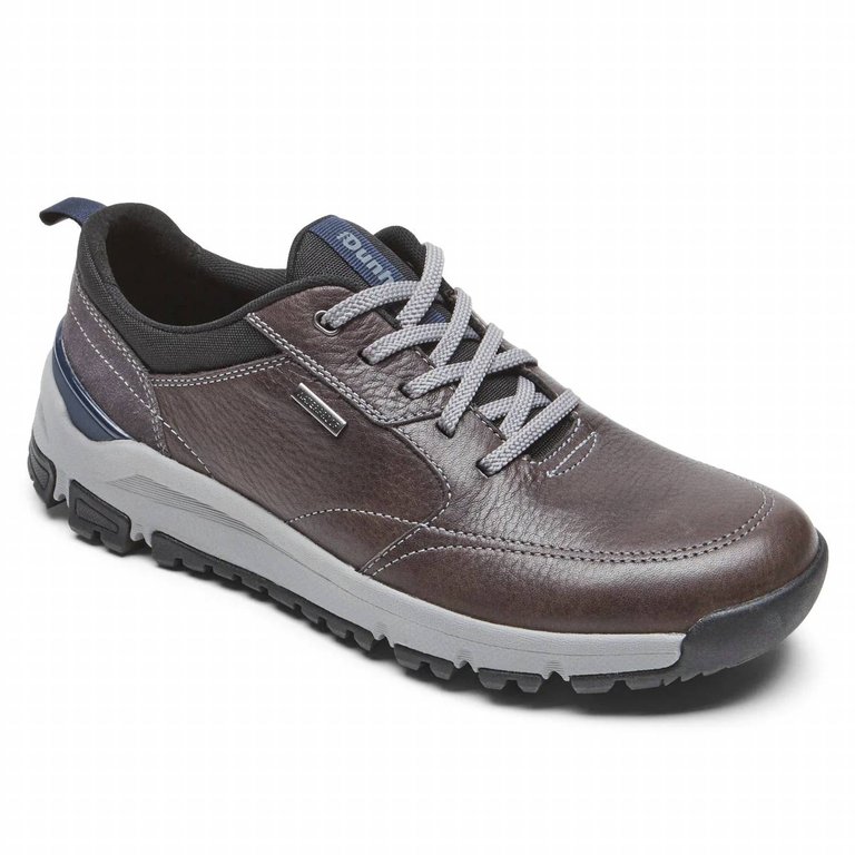 Men's Glastonbury Waterproof Ubal Ii Walking Shoe - Medium Width In Steel Grey - Steel Grey