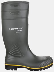 Acifort Heavy Duty Mens Non Safety Wellington Boots - Green