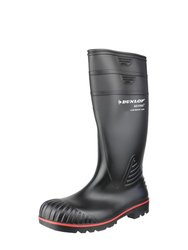 Acifort Unisex Heavy Duty Full Safety Wellington Boots A442031 - Black