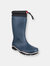 Blizzard K454069 Unisex Mens Womens Wellington Boots - Blue/Black - Blue/Black