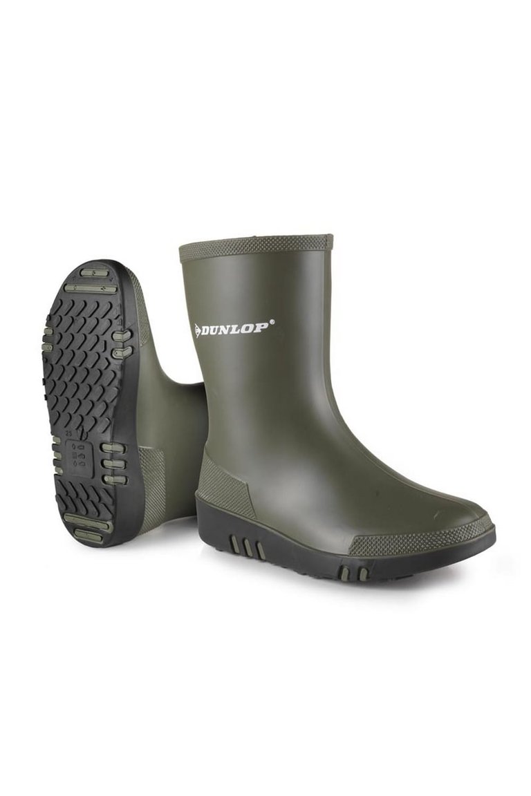 Dunlop Childrens/Kids Mini Galoshes (Green) (5 Child US)