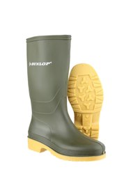 DUNLOP Childrens/Kids Unisex 16247 DULLS Rain Boots/Wellington Boots (Green) (3 US)