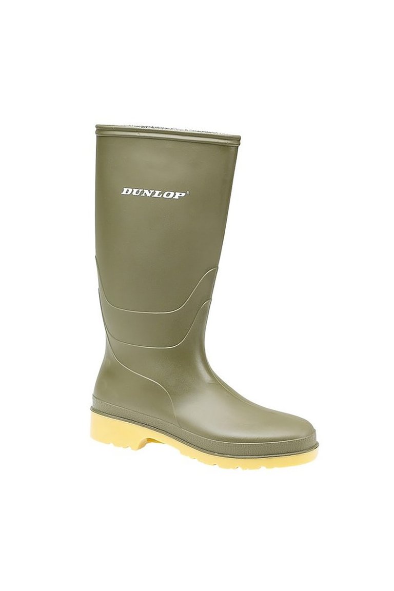 DUNLOP Childrens/Kids Unisex 16247 DULLS Rain Boots/Wellington Boots (Green) (3 US) - Green