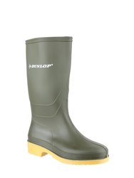 DUNLOP Childrens/Kids Unisex 16247 DULLS Rain Boots/Wellington Boots (Green) (3 US)