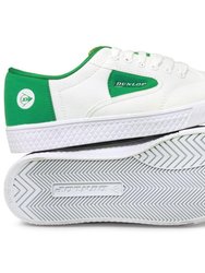 Dunlop Green Flash DU1555 Non-Marking Trainer / Big Boys Trainers /Sports (White)