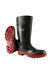 Mens Acifort Ribbed Full Safety Wellies - Black