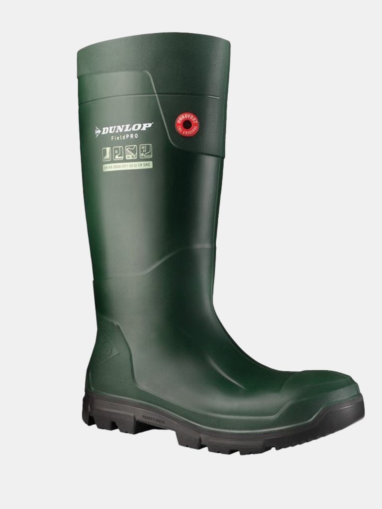 Unisex Adult FieldPro Full Safety Galoshes - Green - Green
