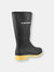 Womens/Ladies 16258 DULLS Wellington Boot / Womens Boots - Black