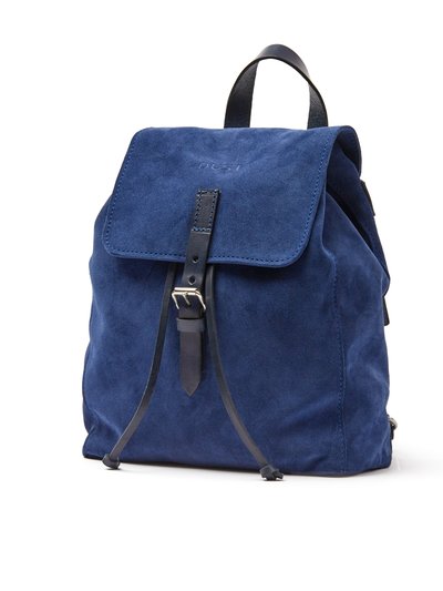 THE DUST COMPANY Leather Backpack Blue Venice Collection product