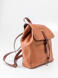 Leather Backpack Brown Mod 261