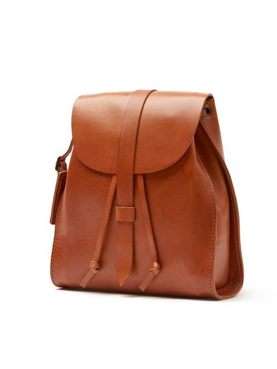 THE DUST COMPANY Leather Backpack Brown Tribeca Collection product