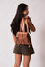 Leather Backpack Brown Tribeca Collection