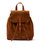Leather Backpack Brown Venice Collection - Brown
