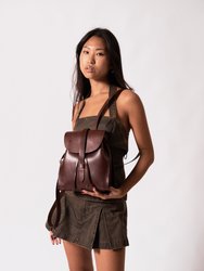Leather Backpack Havana Tribeca Collection