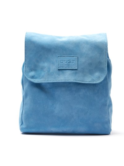 THE DUST COMPANY Leather Backpack Light Blue Upper West Side Collection product