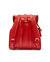 Leather Backpack Red Tribeca Collection