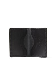 Leather Cardholders In Cuoio Black New York Style