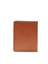 Leather Cardholders In Cuoio Brown New York Style