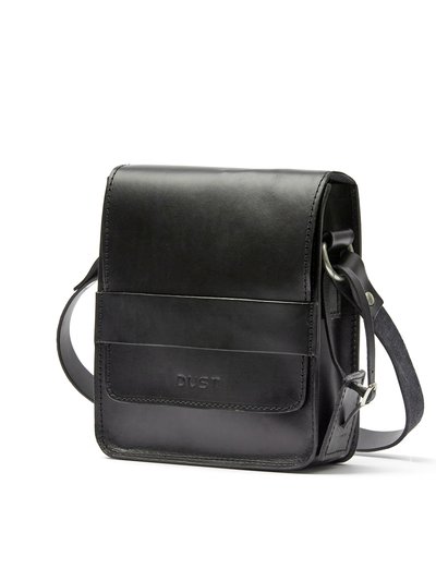 THE DUST COMPANY Leather Messenger Black Camden Collection product