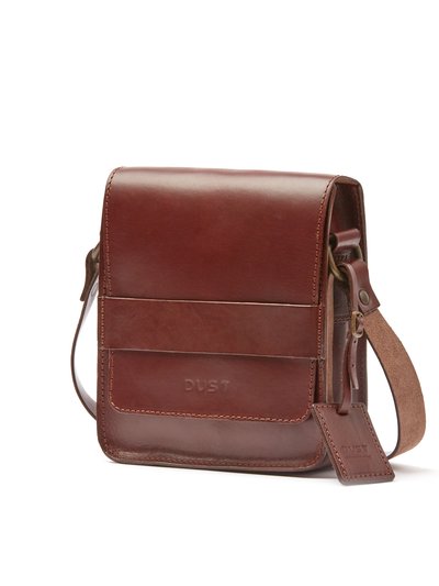 THE DUST COMPANY Leather Messenger Havana Camden Collection product