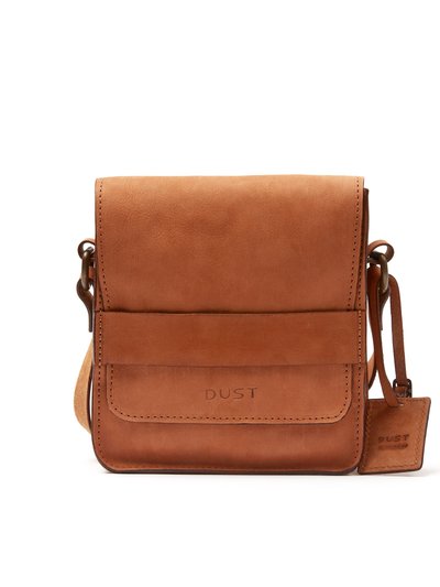 THE DUST COMPANY Leather Messenger Heritage Brown Camden Collection product