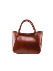 Leather Tote Brown