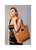 Leather Tote In Lambskin Tan Mod 288