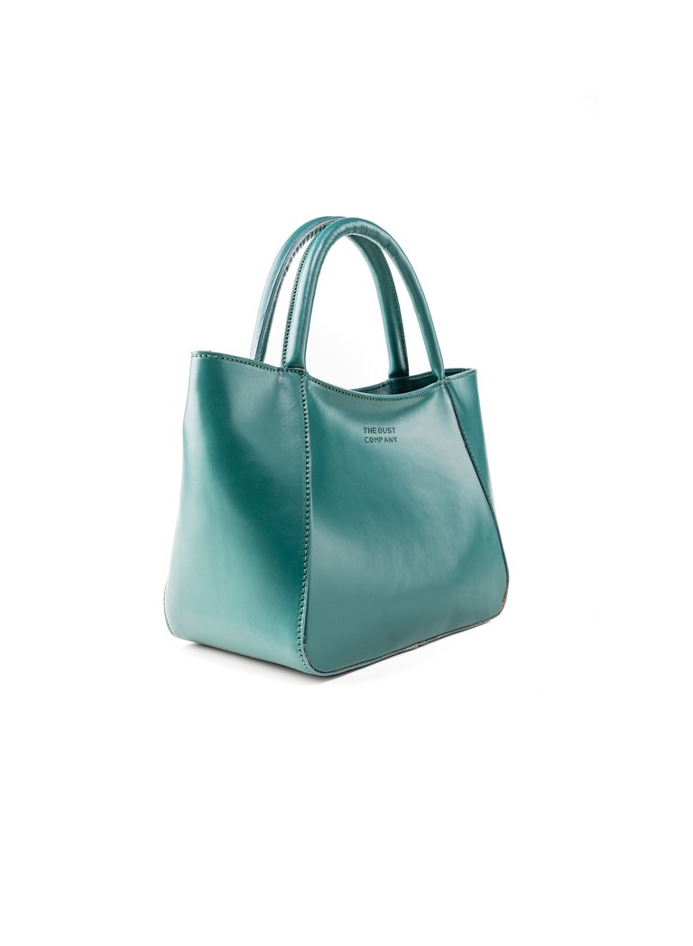 Leather Tote - Jade - Jade