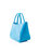 Leather Tote Light Blue