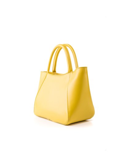THE DUST COMPANY Leather Tote Yellow product